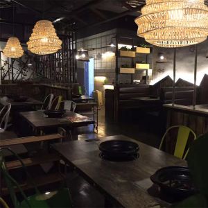 Southeast Asia Creative Rattan Chandelier Handicraft Lamp Design Natural island