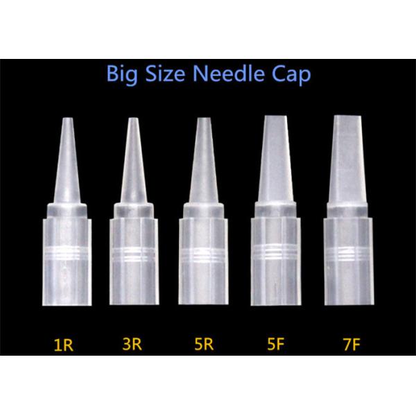 Sharp Tattoo Needle Sets Needle Caps Tips Matched For 1R / 3R / 5R / 5F / 7F