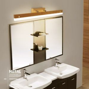Wooden Led Mirror Light 9W 14W AC90-260V LED wood Wall Lamps(WH-MR-66)