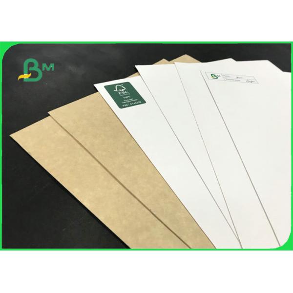 Hard Folding Resistance 250gsm 275gsm 300gsm Coated Kraft board For Packing Box Hard Folding Resistance 250gsm 275gsm 300gsm Coated Kraft board For Packing Box