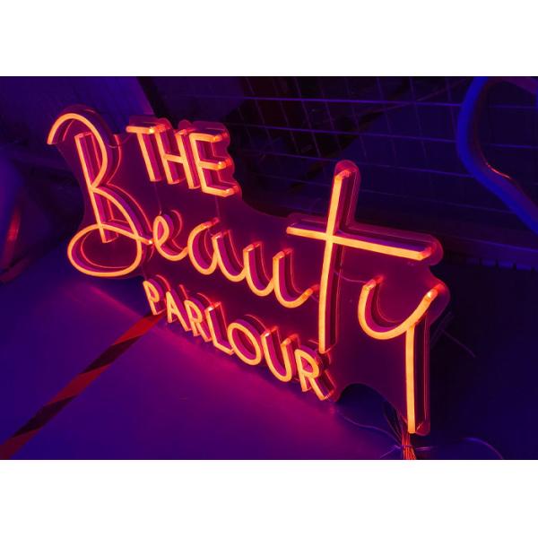 Acrylic 200cm Beauty Parlour Neon Signs LED Neon Flex Signs