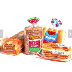 Printing Plastic Bread Bags For Bread Packaging Tearproof Lightweight