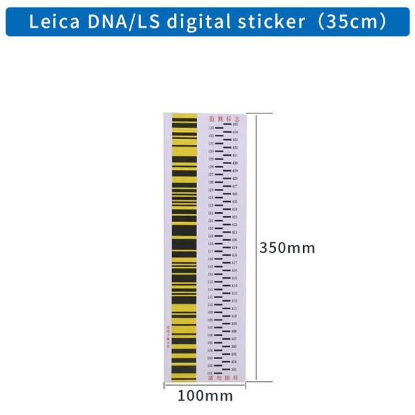 5PCS SETTLEMENT OBSERVATION BAR CODE STICKER FOR LEI-CA SOKK IA TRIMBLE FOIF DIGITAL LEVEL SURVEYING
