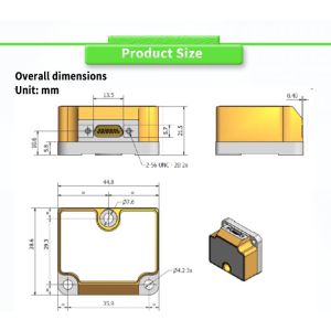 Highly UNIVO UBTMH400 Antenna Stable Attitude Navigation Inertial Navigation