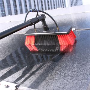 18m Telescopic Solar Cleaner Wiper For Cleaning Photovoltaic Panels