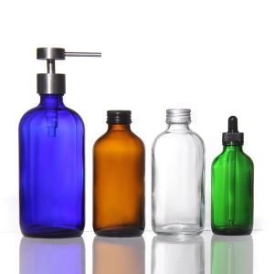 High Quality Cosmetic Lotion Dropper Bottle With Pump Wholesale