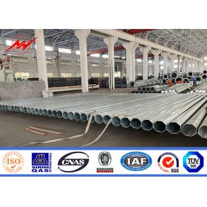 35 Ft 70 Ft 90ft Steel Power Pole Transmission Line Octagonal Galvanized