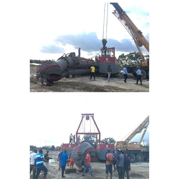 Installation and training of dredging equipment