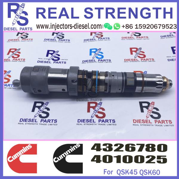 4001813 4010025 4088427 Cummins Diesel Injector For Engine QSK45 CM500 / QSK45G