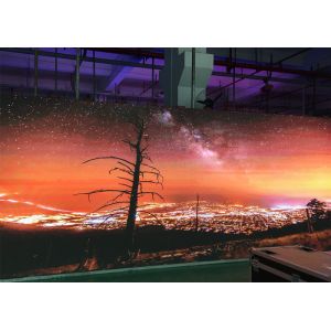 Clear Replacement Indoor Rental Led Display Advertising / Led Tv Background Wall