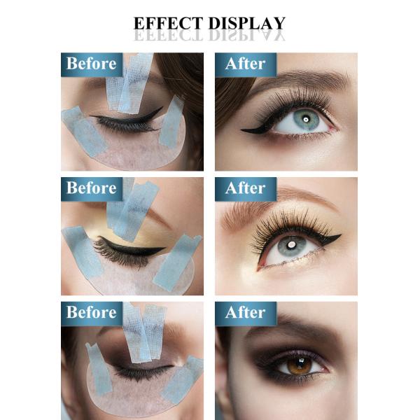 Custom Eyelash Extension Tape Sensitive 2Pcs Pack Blue Pink Ribbon Micropore Silicone Gel Tape