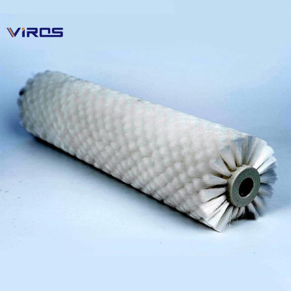 Rotating Industrial Roller Brush Sweeper For Photovoltaic Solar Panel Cleaning