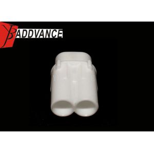 White 2 Pin Motorcycle Connector , Sumitomo MT Sealed Series 6180-2181