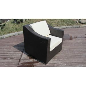4pcs PE rattan pool furntiure