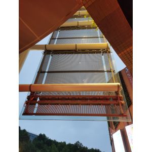 2R2G2B 7200CD/Sqm LED Advertising Video Display P25 Flexible Fixed