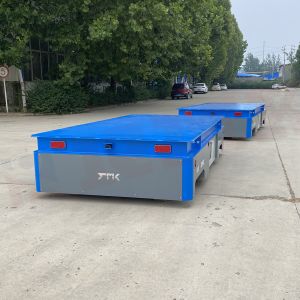 Quality 35Ton Trackless Transfer Cart Hydraulic Steering For Automobile Mold for sale