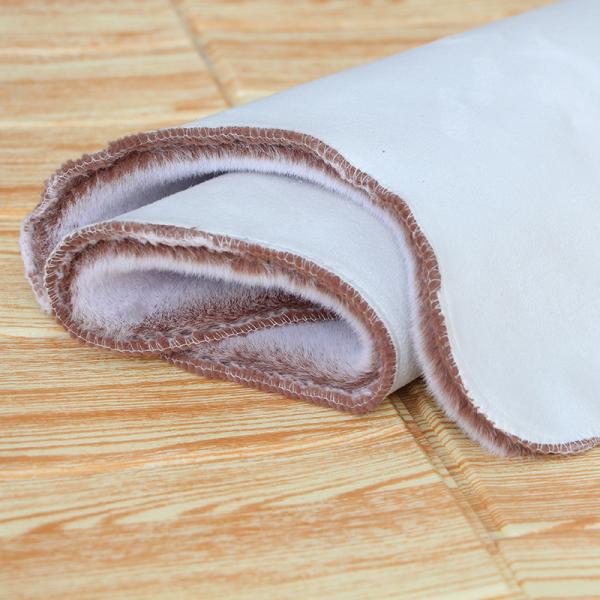 Custom Plush Faux Fur Rug 100% Polyester Rabbit Hair Area Home Living Room