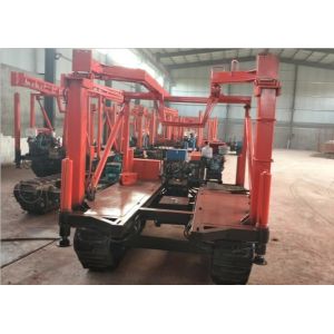 XY-200 Hydraulic Crawler Mounted Drill Rig For Stone Bore Hole CE Certification