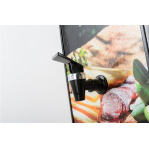 SS Inner Tank Single Bottle Shot Chiller With Thermoelectrical Cooling System