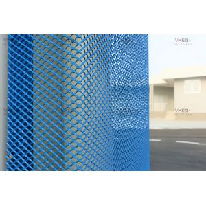 PVDF Black Aluminum Expanded Metal Ceiling Panels