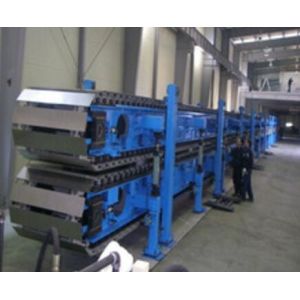 High Strength PU Sandwich Panel Machine Line With 8 - 12m / Min Productivity