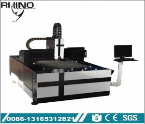 Small Size Fiber Laser Cutting Equipment Steel / Carbon Steel / Copper Cutting Usage