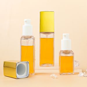 Custom Dropper Empty Travel Bottle Set 30ml 60ml Plastic Skin Care