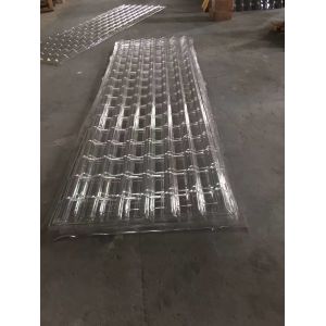 Weather-Resistant Aesthetically Pleasing Polycarbonate Glazed Tiles For