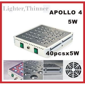 Quality 200watt apollo 4 Grow Led Light for Hydroponics Systems for sale