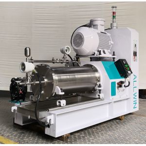 Quality Water Oil Based 37kW Disc Horizontal Bead Mill 60L Lab Bead Mill for sale