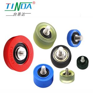 Customization Rubber Roller Bearing Polyurethane Covered Bearings Rustproof