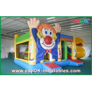 Cute Inflatable Bounce Castle Tent Jumping Castle Blower Kids