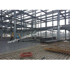 Structural Steel Bar Truss Girder Metal Composite Deck For Concrete Floor