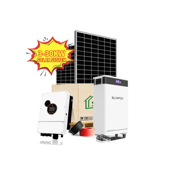 Solar System 6.2kw Complete 6.2KW 11KW Complete Solar Kit Off Grid Solar Panel