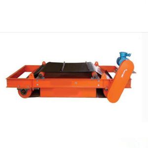High Magnetic Field Plate Suspended Conveyor Belt Iron Remover for Speed