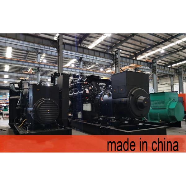 ISO9001 High Voltage Generator Set , 1000-2750KVA Electric Diesel Generator