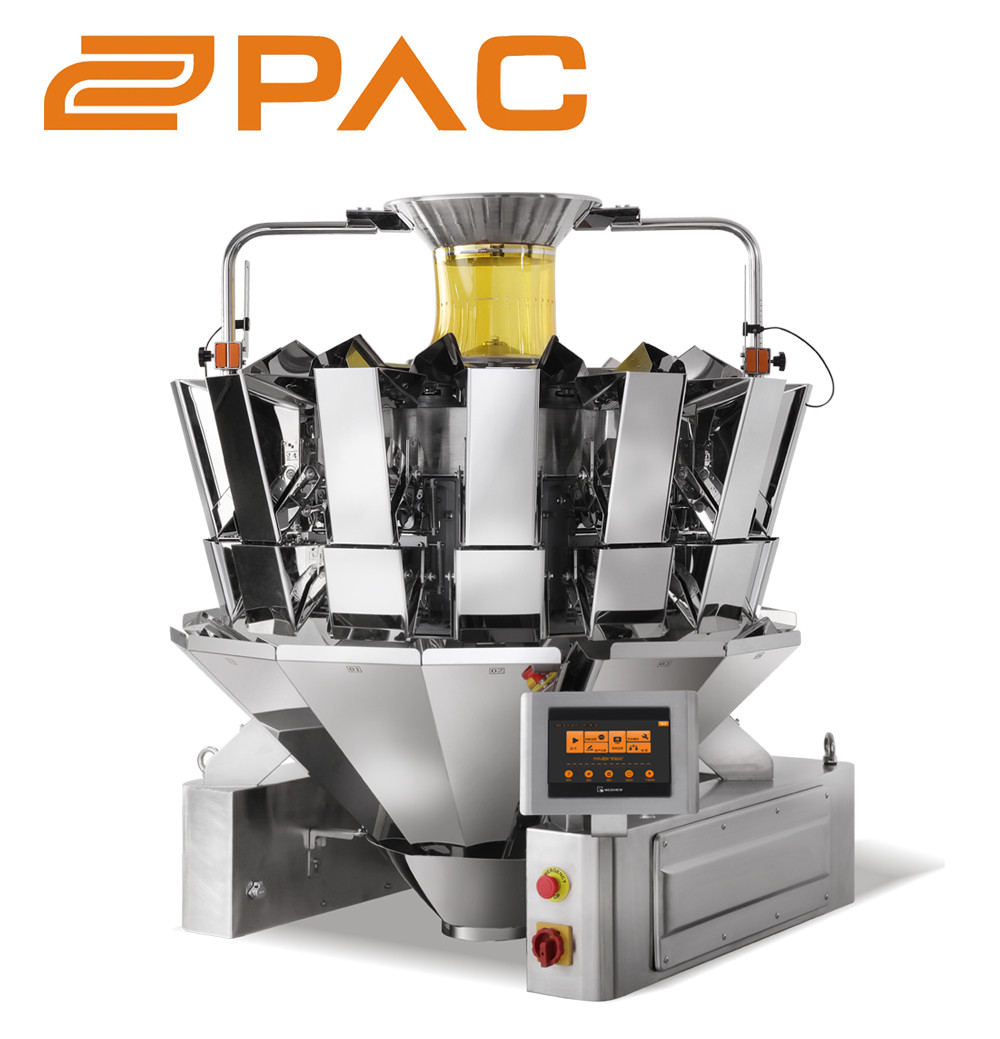 Quality 32 Heads Multihead Weigher Packing Machine IP65 Certificat HMI Programmed for sale