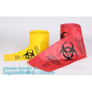 A3 Medical Autoclavable Biohazard Bags Biodegradable Clinical Waste