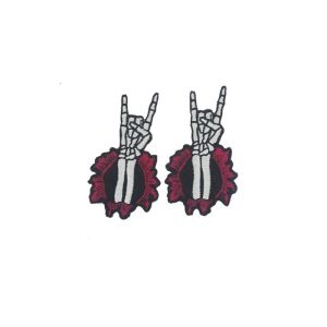 Customized Self Adhesive Embroidered Patches 3D Design With Printing