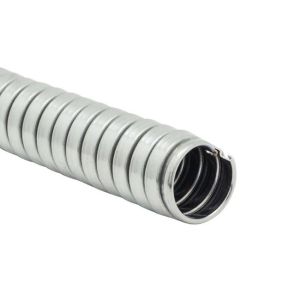 Metallic FMC Electrical Flexible Conduit And Fittings Strong Connection