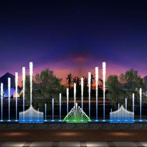 Latest design portable stainless easy install fountain control system