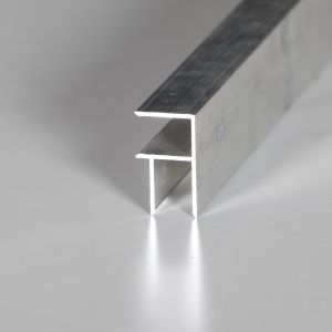 8 - 10um Natural Anodized Aluminium Industrial Profile With CNC Machining