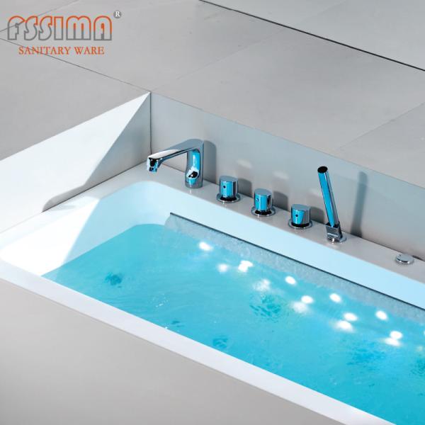 Buy Small Single Person Hot Tub Rectangle One Person Jacuzzi Tub 1600x750x580mm at wholesale prices