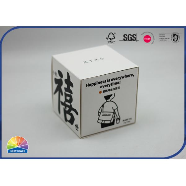 Matte Folding Carton Box With Custom Paper Tray Sponge Insert For Ink And Pen