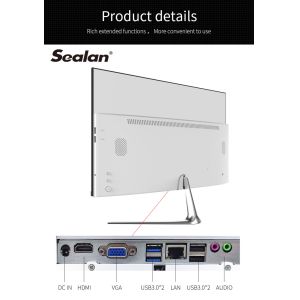 ODM I7 3537 23.8 Inch All In One PC Build In Speaker