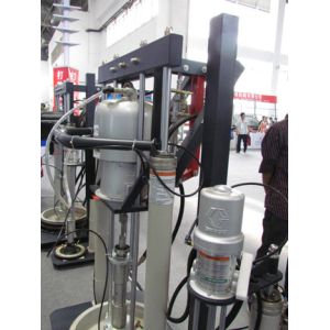 Pneumatic Two Component Butyl Extruder Machine , Double Glazing Equipment High