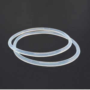 Transparent Food Grade Silicone Rubber Seal Ring Environment Friendly
