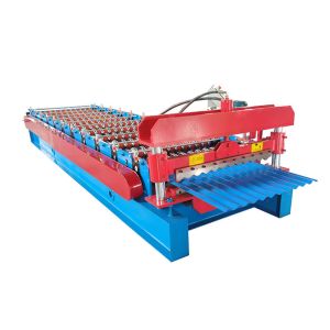 Computer Corrugated Sheet Roll Forming Machine Customized Designed Production