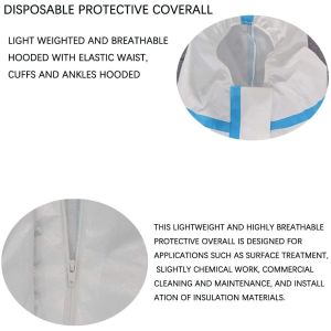 CE FDA PP PE Disposable Medical Isolation Clothing