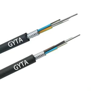 2 to 288 cores GYTA GYTS outdoor single mode fiber optic cable Factory direct